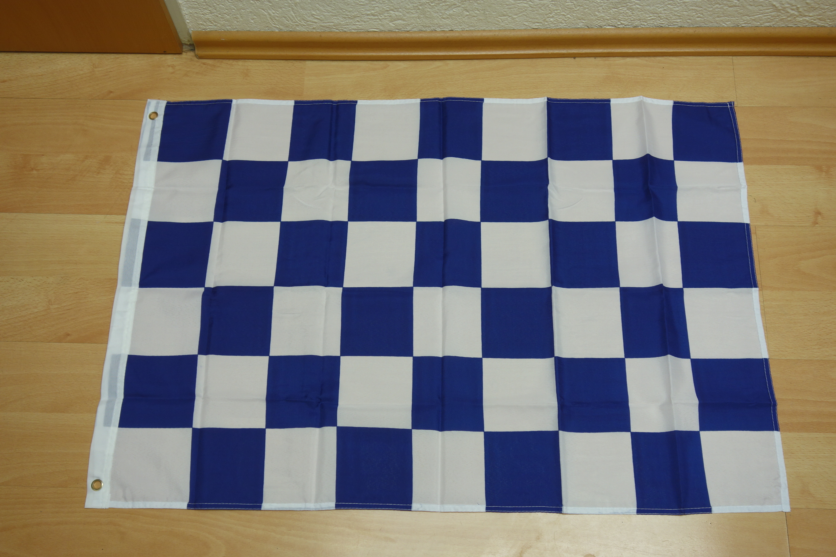 Karo Blau Weiß - 60 x 90 cm