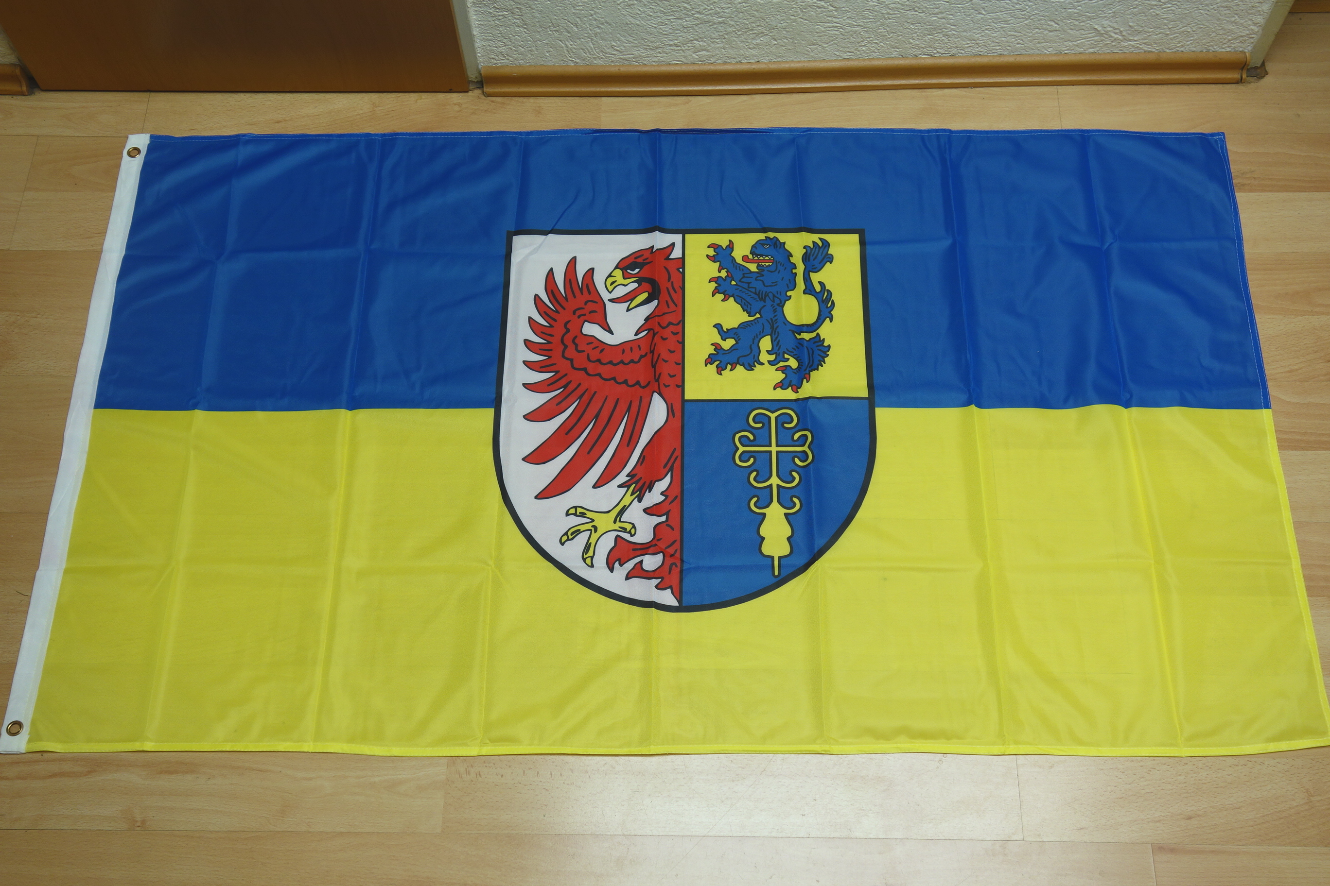 Fahne Flagge Landkreis Rastatt Digitaldruck 90 x 150 cm