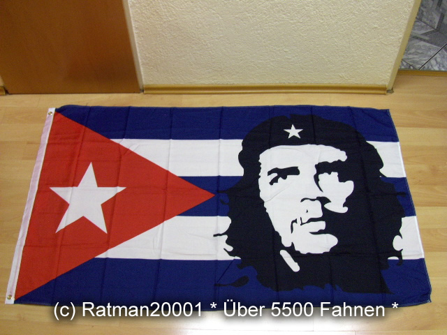 Che Guevara auf Kuba - 90 x 150 cm