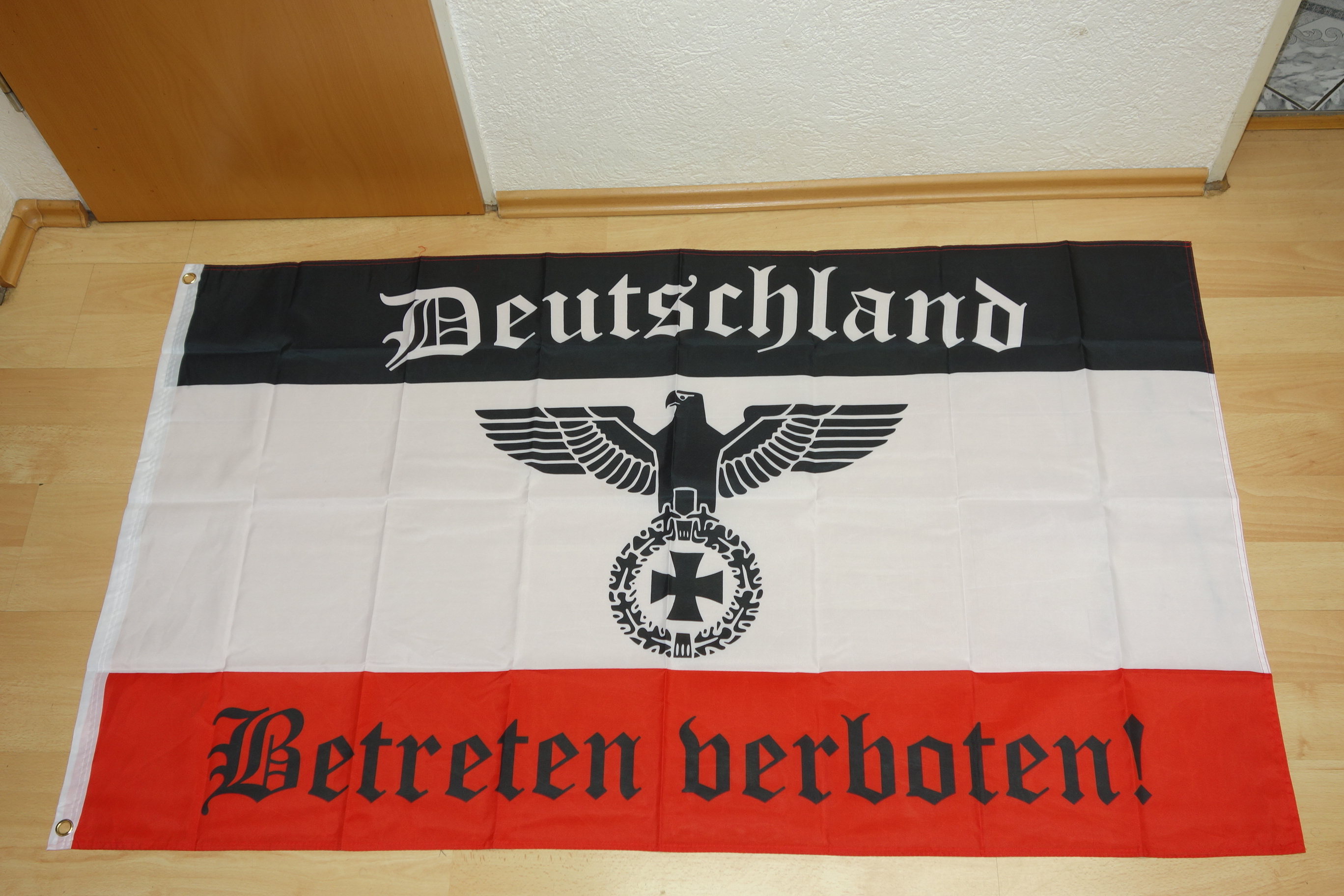 90 x 150 cm Fahnen Flagge Deutsches Reich Vater ich rufe Dich
