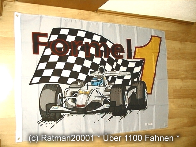 Formel 1 Grau - 95 x 135 cm