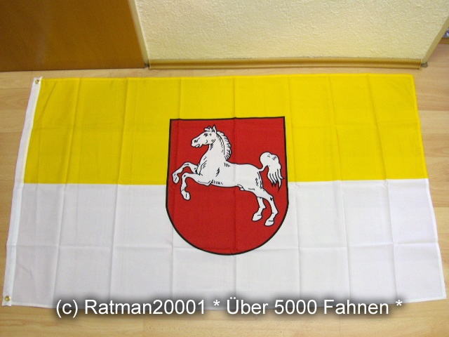 Fahnen Flagge Hannover Provinz 1946 bis 1952-90 x 150 cm 