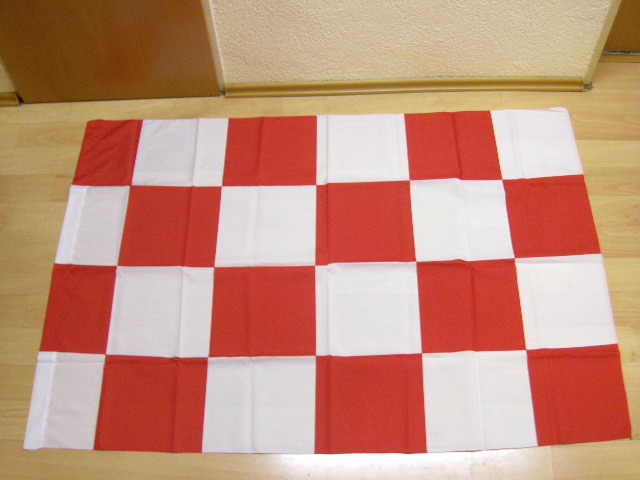 Karo Rot Weiß - 98 x 140 cm