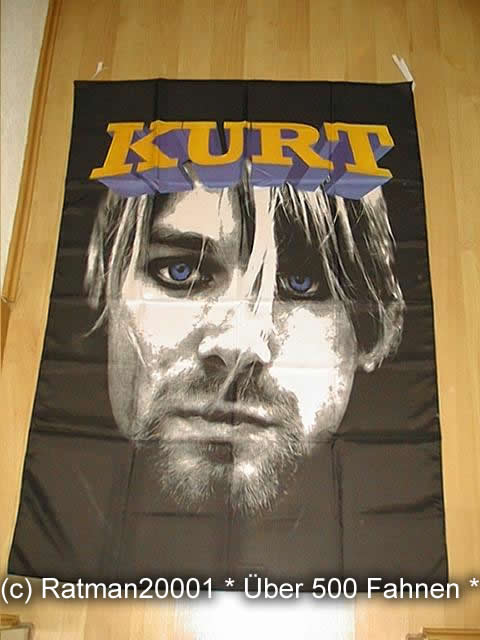 Kurt Cobain Nirvana 313 - 95 x 135 cm