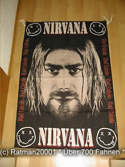 Kurt Nirvana Smiley - 95 x 135 cm