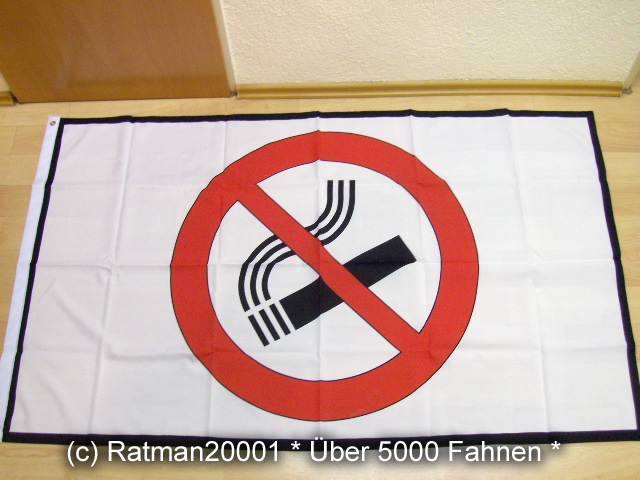 Rauchen verboten - 90 x 150 cm