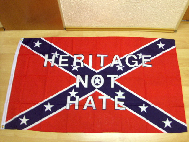 Südstaaten Heritage NOT Hate - 90 x 150 cm