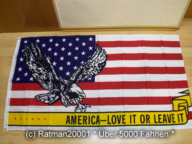 USA Adler America Lovet IT OR Leaveit - 90 x 150 cm