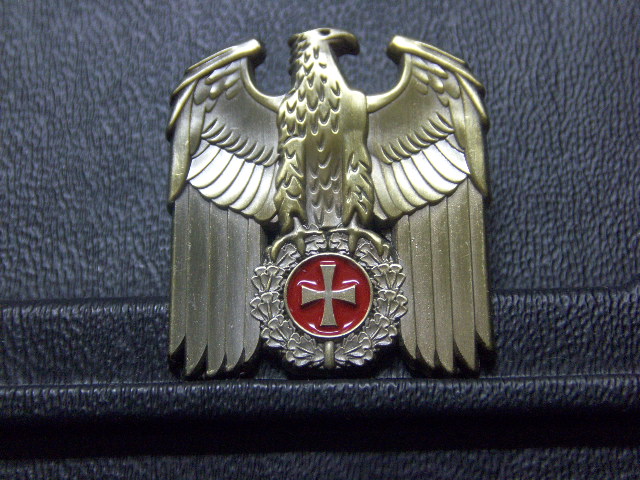 Pin Chopper Stahlhelm Eisernen Kreuz 3,5 x 4,5 cm 