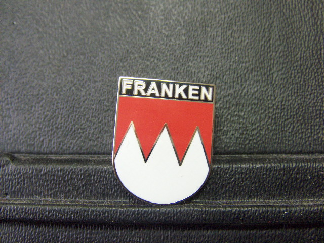 Pin Franken Abzeichen 2,5 x 2 cm